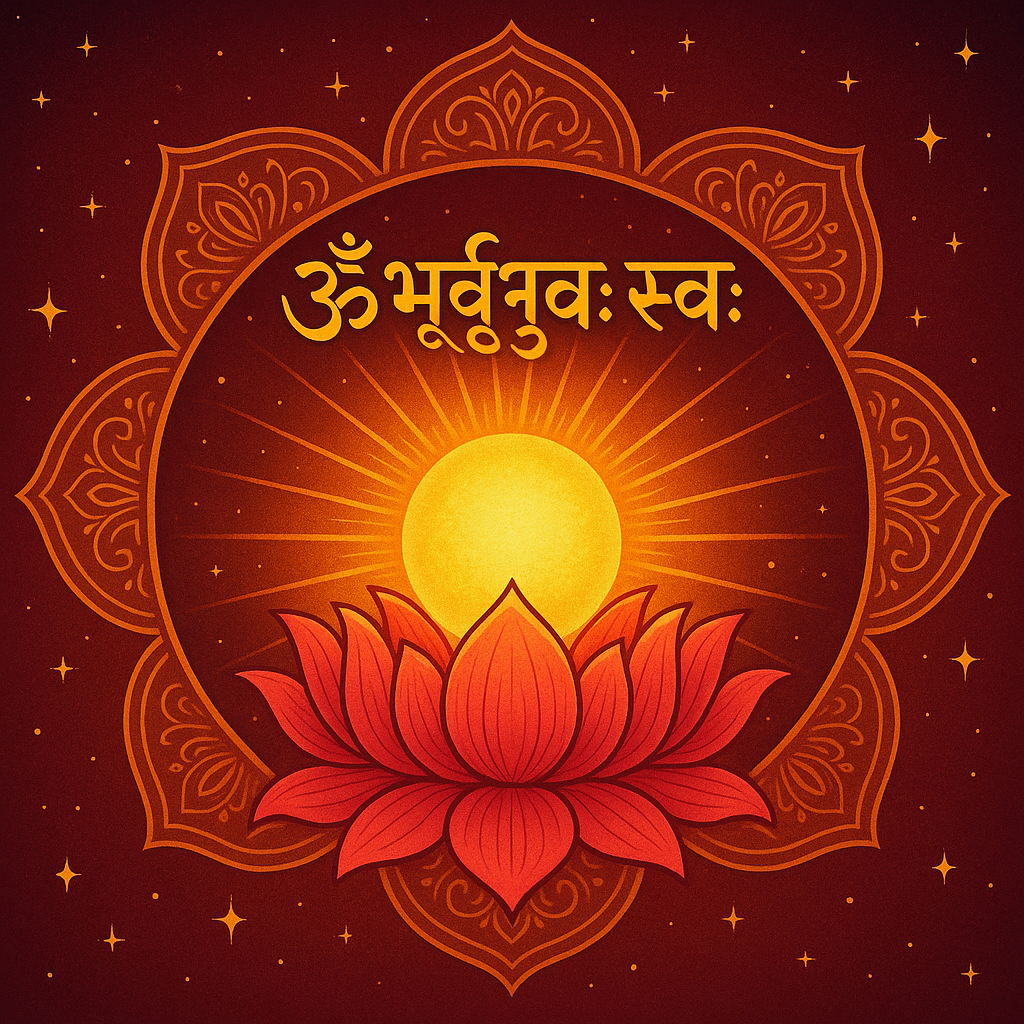 Gayatri Mantra - गायत्री मन्त्र - Hindu Mantra for Enhances wisdom and intelligence, Purifies the mind and consciousness, Grants spiritual enlightenment