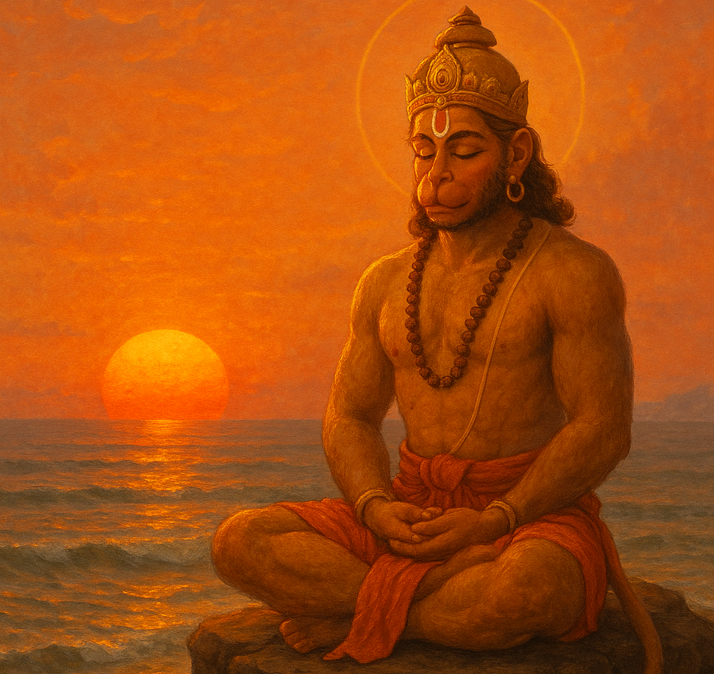 Hanuman Chalisa - हनुमान चालीसा - Hindu Mantra for Removes fear and anxiety, Grants physical and mental strength, Protection from negative energies